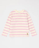 Лонгслив на райета многоцветен за момиче Button Blue