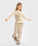 Лонгслив с леопардов принт за МОМИЧЕ основен изглед