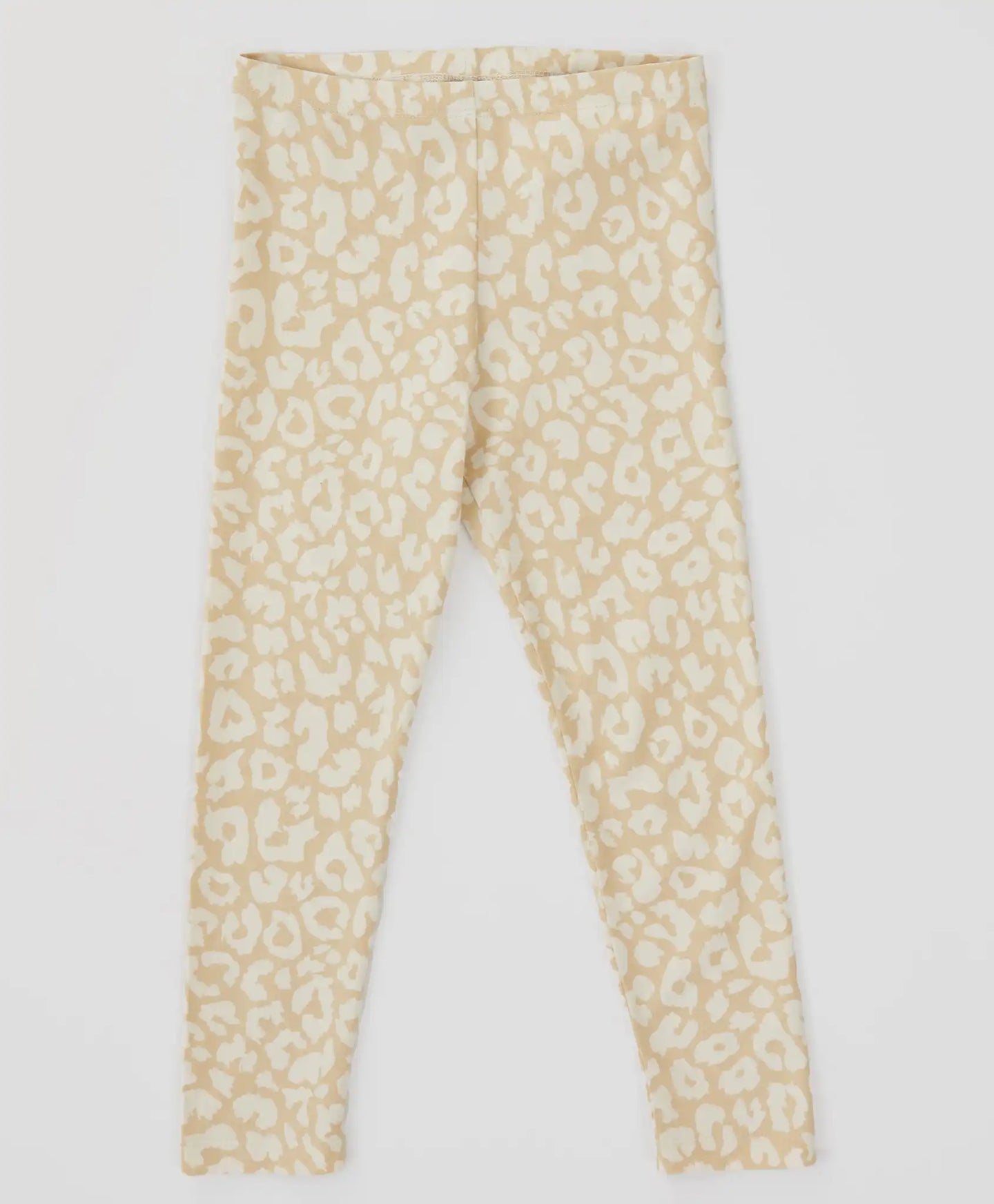 Клинове с животински принт бежови за момиче Button Blue