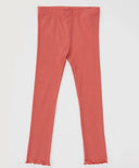 Клинове с вълнообразни краища коралови за момиче Button Blue