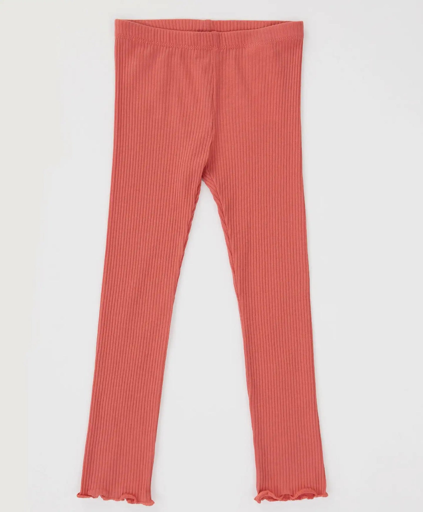 Клинове с вълнообразни краища коралови за момиче Button Blue