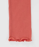 Клинове с вълнообразни краища коралови за момиче Button Blue