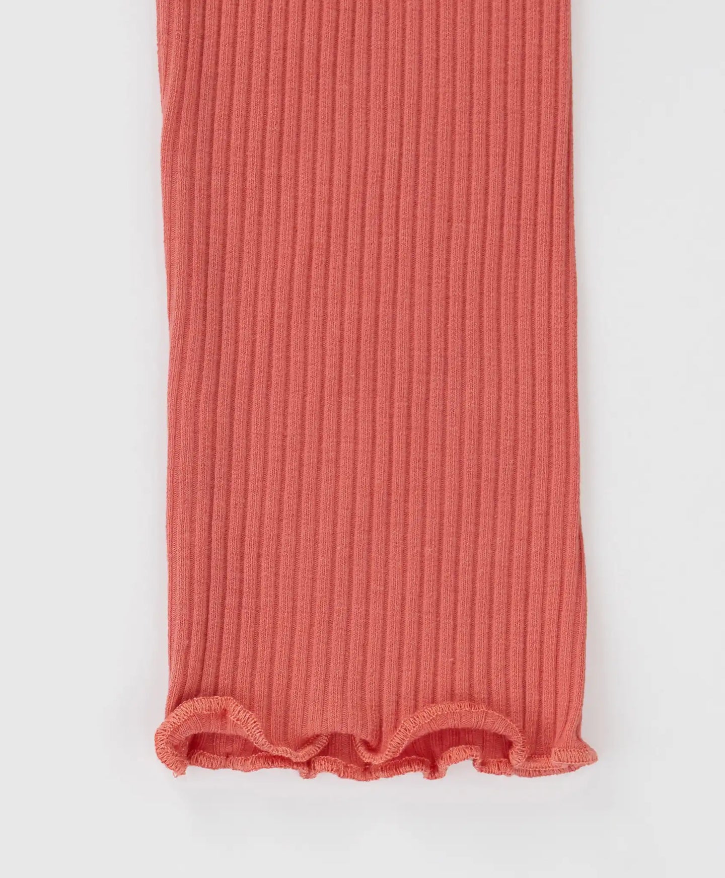 Клинове с вълнообразни краища коралови за момиче Button Blue