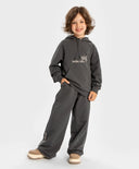 Панталони клеш сиви за МОМИЧЕ основен изглед