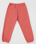 Джогъри с утяжка на колана и крачолите коралови за момиче Button Blue