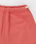 Джогъри с утяжка на колана и крачолите коралови за момиче Button Blue