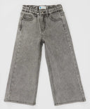 Дънки клеш сиви за момиче Button Blue