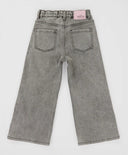 Дънки клеш сиви за момиче Button Blue