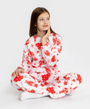 Пижама с панталони и за МОМИЧЕ основен изглед