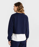 Суичър с лампаси син Button Blue