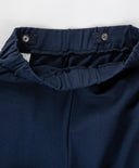 Панталони с широки крачоли и джобове сини Button Blue