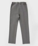 Класически прави панталони с притиснати ръбове сиви Button Blue