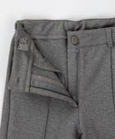 Класически прави панталони с притиснати ръбове сиви Button Blue