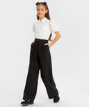 Палацо панталони черни за МОМИЧЕ основен изглед