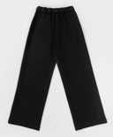 Палацо панталони с плисета черни Button Blue