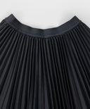 Плисирана пола с гофриращ ефект сива Button Blue