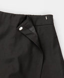 Пола-шорти с прехвърляне черна Button Blue