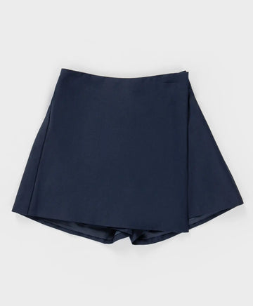 Класически пола-шорти синя Button Blue