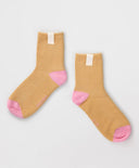 Комплект от два чифта високи чорапи многоцветни за момиче Button Blue