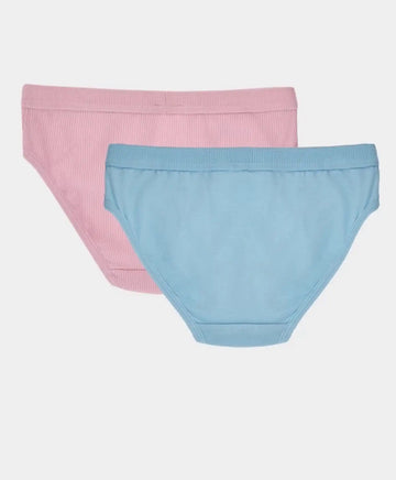 Комплект слипове от две части многоцветни за момиче Button Blue