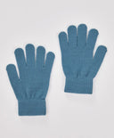 Ръкавици плетени сини детски Button Blue