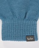 Ръкавици плетени сини детски Button Blue