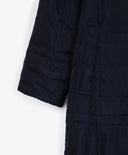 Палто за преходните сезони от водоотблъскващ плат с подвижна манишка синьо за момиче Gulliver