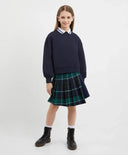 Джинсова пола с приложен детайл на карета за момиче Gulliver