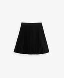 Плисирана пола с еластичен колан черна за момиче Gulliver