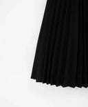 Плисирана пола с еластичен колан черна за момиче Gulliver