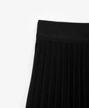 Плисирана пола с еластичен колан черна за момиче Gulliver