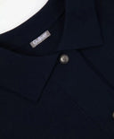 Плетено яке със закопчаване с метални копчета, синьо за момиче Gulliver