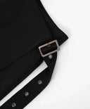 Пола-шорти от текстил черни за момиче Gulliver