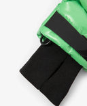 Зимно яке за момче капитонирано, на изкуствен пух, зелено Gulliver