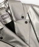 Утеплено яке за момиче, сребриста Gulliver