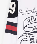 Лонгслив за момче с V-образно деколте, бял Gulliver