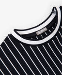 Лонгслив за момче оувърсайз силует, син на райе Gulliver