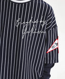 Лонгслив за момче оувърсайз силует, син на райе Gulliver