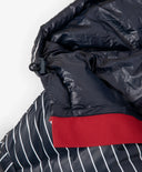 Преходно яке за момче от шушляк на вертикални райета, синьо Gulliver