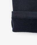 Панталон за момче от футър с мъхеста вътрешност, прав свободен, син Gulliver