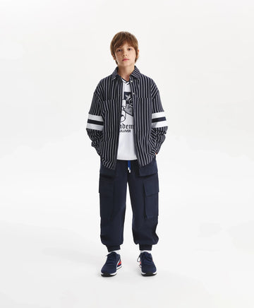 Джогъри за момче с карго джобове, сини Gulliver