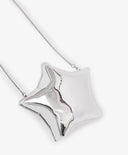 Чанта крос-боди за момиче твърда форма, сребриста Gulliver