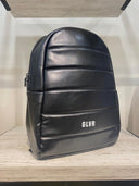 Раница за момче мека форма, от еко кожа, черна Gulliver